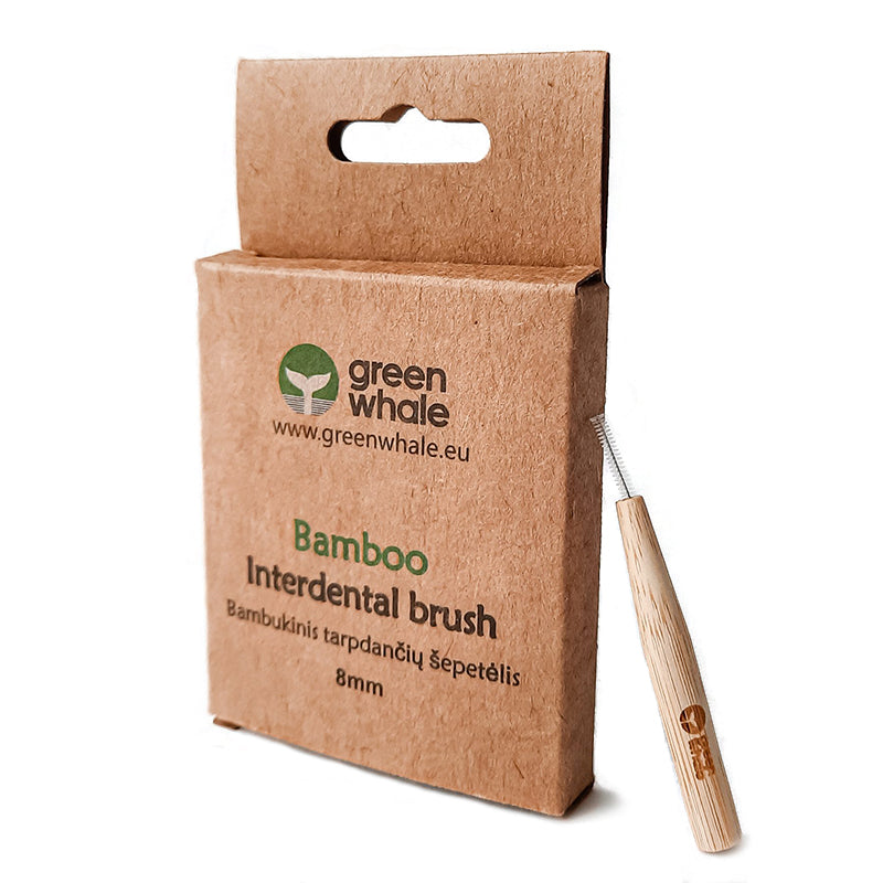 Green Whale bambukiniai tarpdančių šepetėliai 2 mm 8vnt.