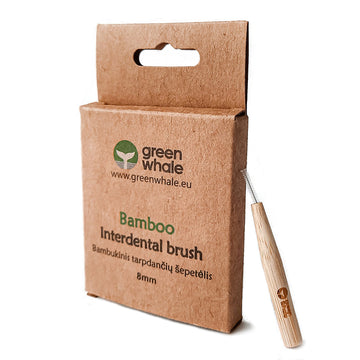 Green Whale bambukiniai tarpdančių šepetėliai 2 mm 8vnt.