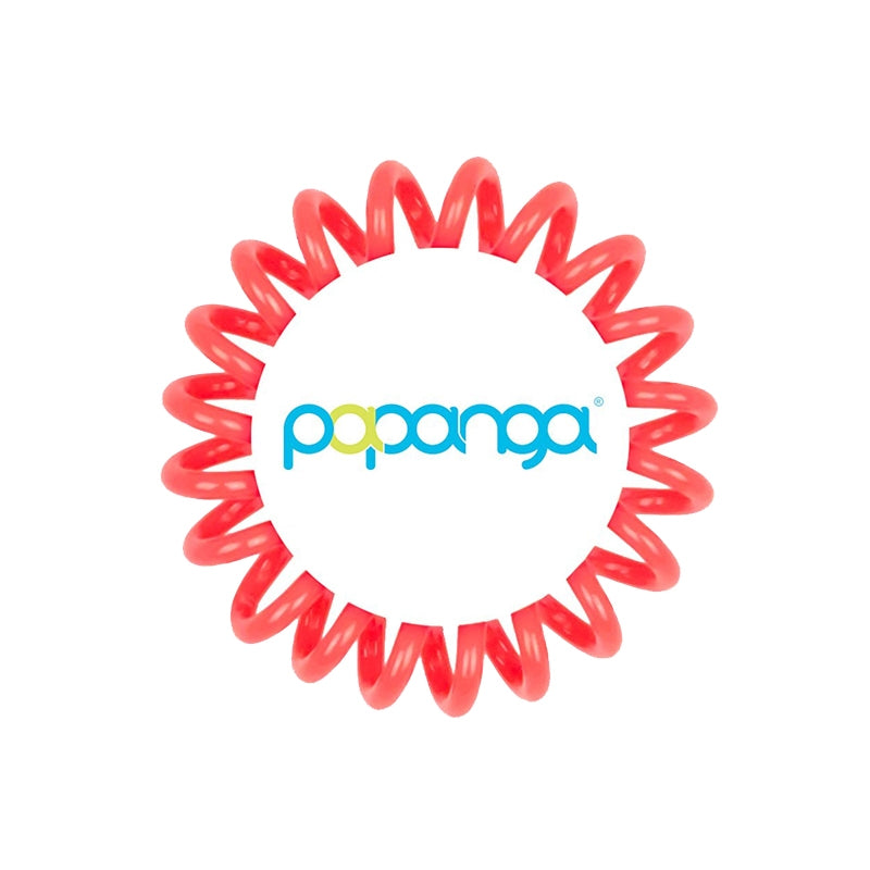 Papanga Classic maža spiralinė plaukų gumytė Coral