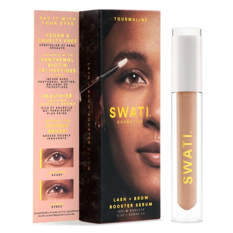 Swati Lash + Brow Booster blakstienų ir antakių serumas su turmalinu