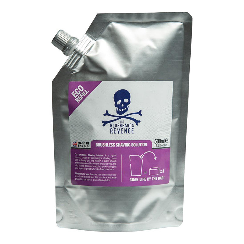 The Bluebeards Revenge Brushless Shaving Solution skutimosi kremas PAPILDYMAS 500ml