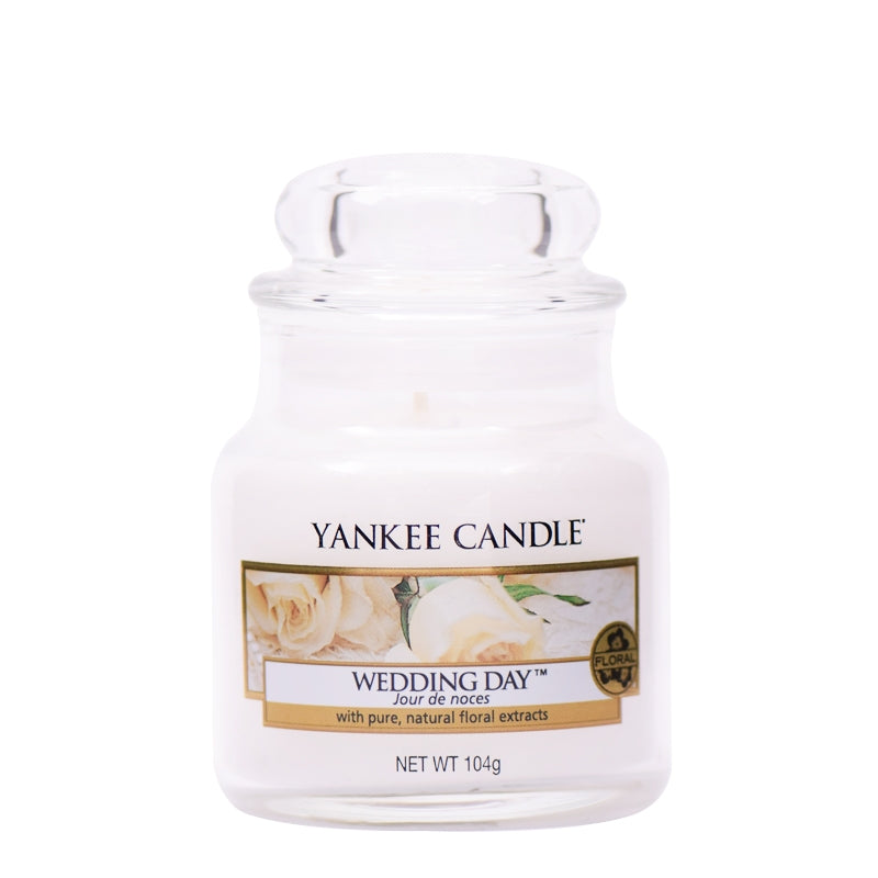 Yankee Candle maža žvakė stiklainyje Wedding Day 104 g