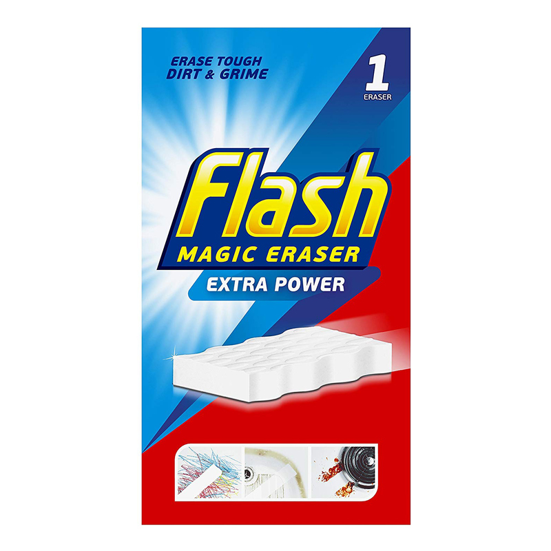 Bảo vệ tay và làm sạch cực kỳ hiệu quả với kempinėlė Flash Magic Eraser Extra Power. Sản phẩm này được sản xuất với chất lượng cao và giá cả phải chăng, sẽ giúp bạn tiết kiệm thời gian và tiền bạc khi làm sạch các bề mặt bẩn trong nhà.